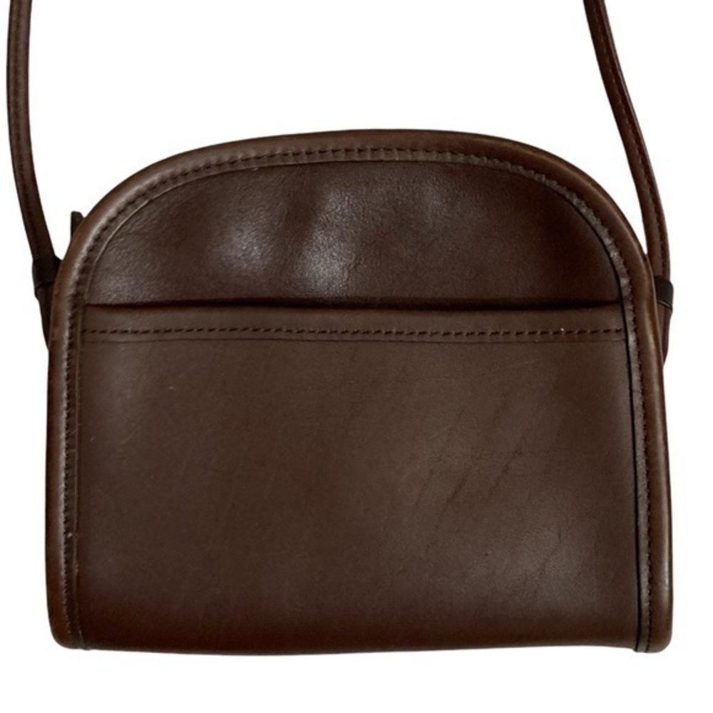 Coach 1997 vintage brown leather Abbie crossbody bag 9017
